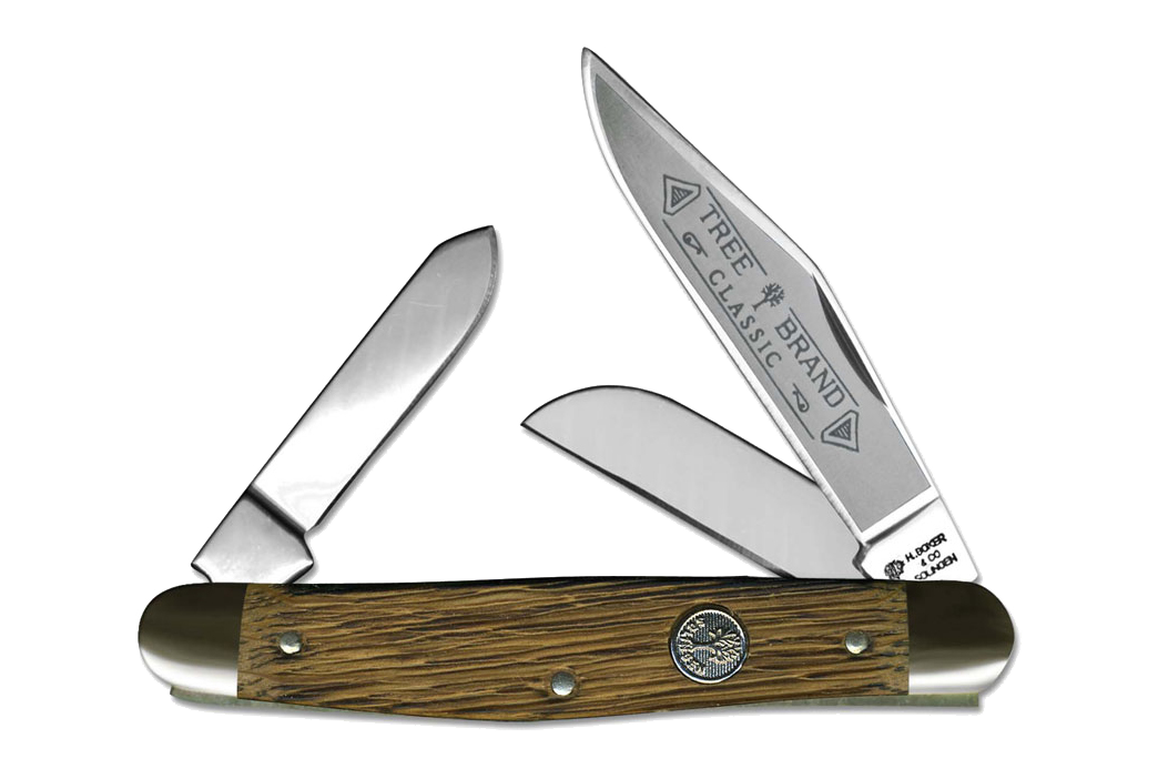 Multi-blade folding pocket knife