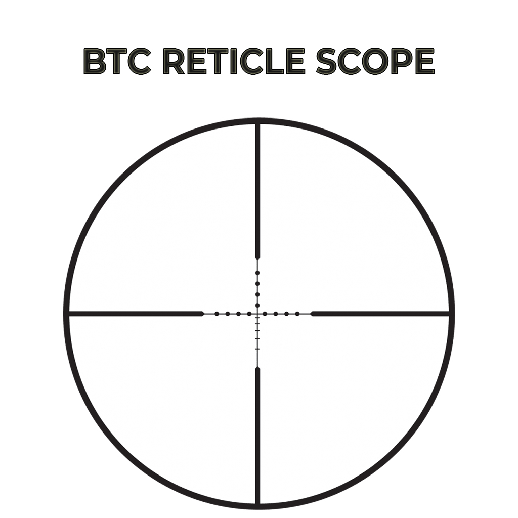 ballistically calibrated reticle crossbow scopes