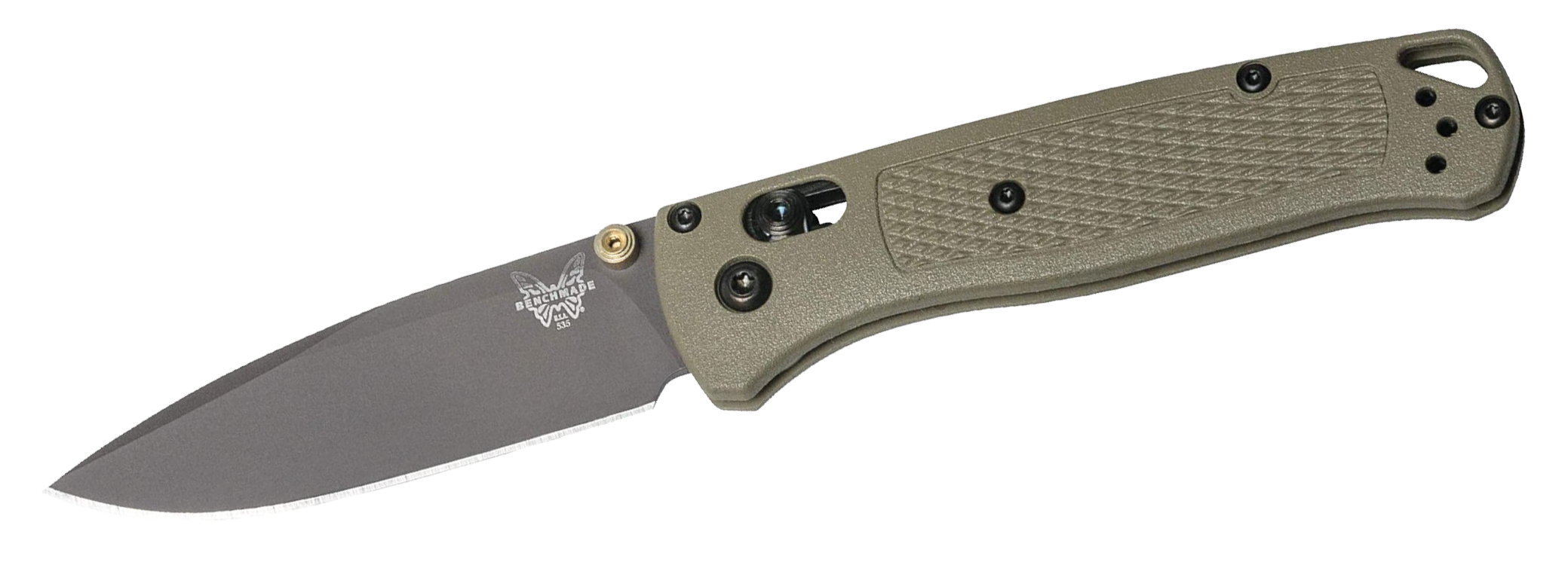 Benchmade Bugout 536 plain edge camping hunting knife