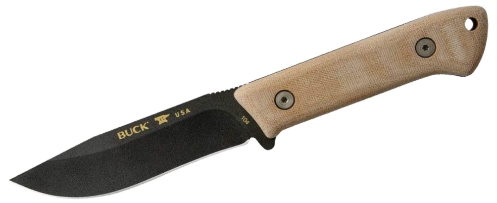 Buck fixed blade hunting knife model #104