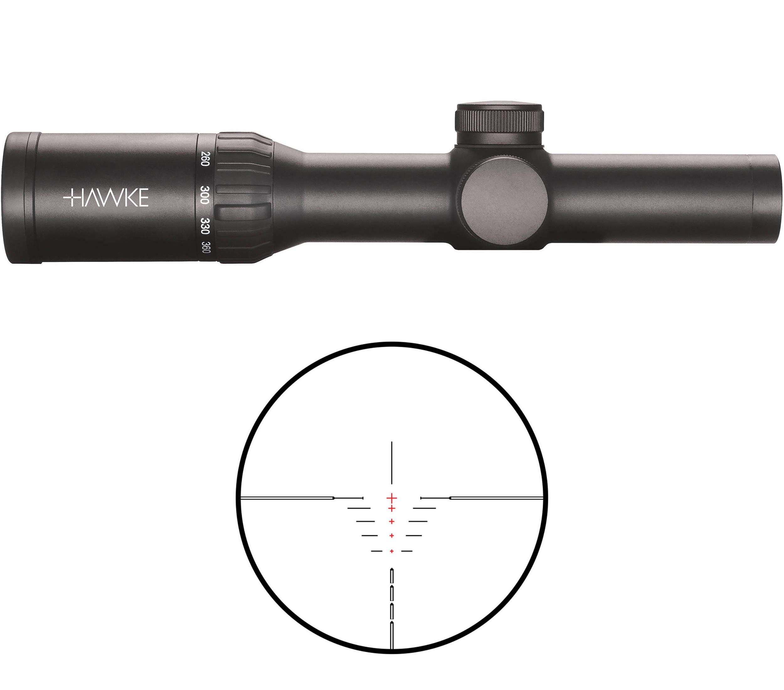 crossbow scope's full length