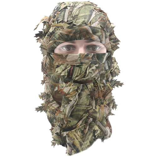 EAmber ghillie camo reed forest hunting face mask
