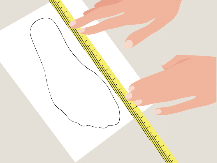 how to measure shoe size