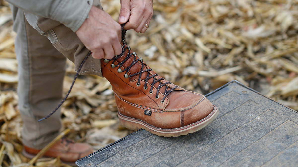 irish setter has some of the best leather hunting boots