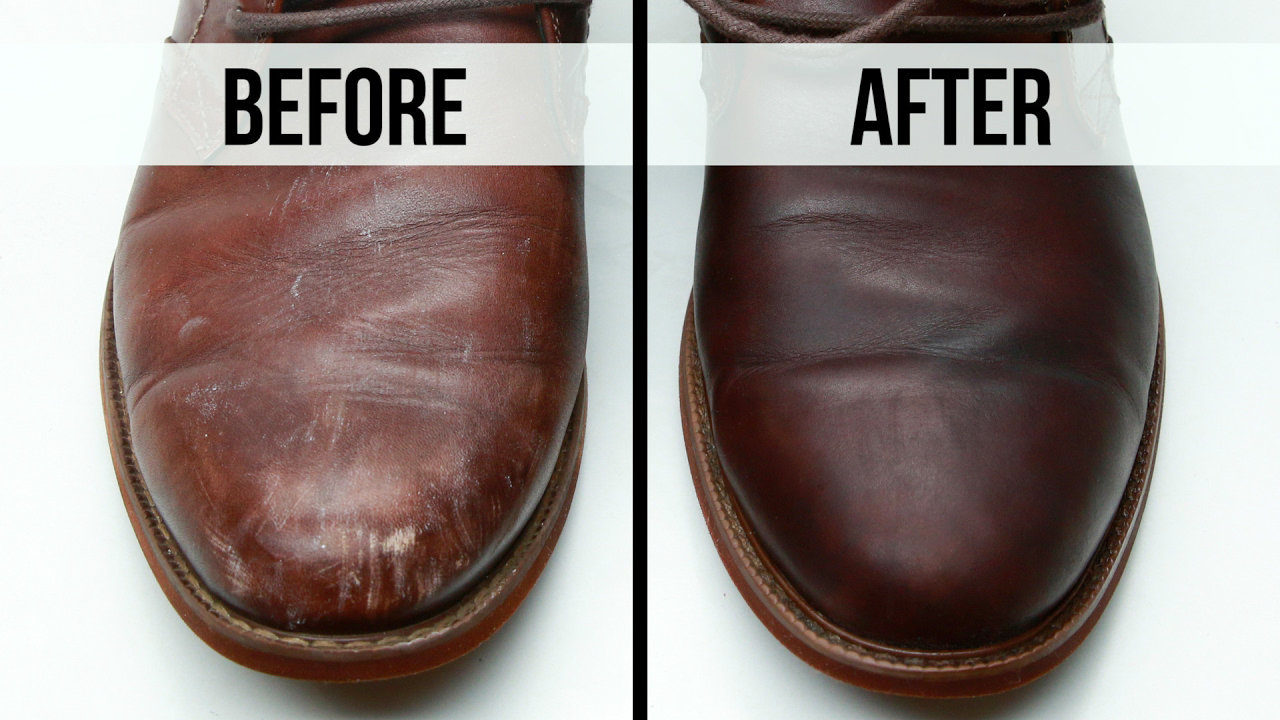 leather conditioner benefits: before and after