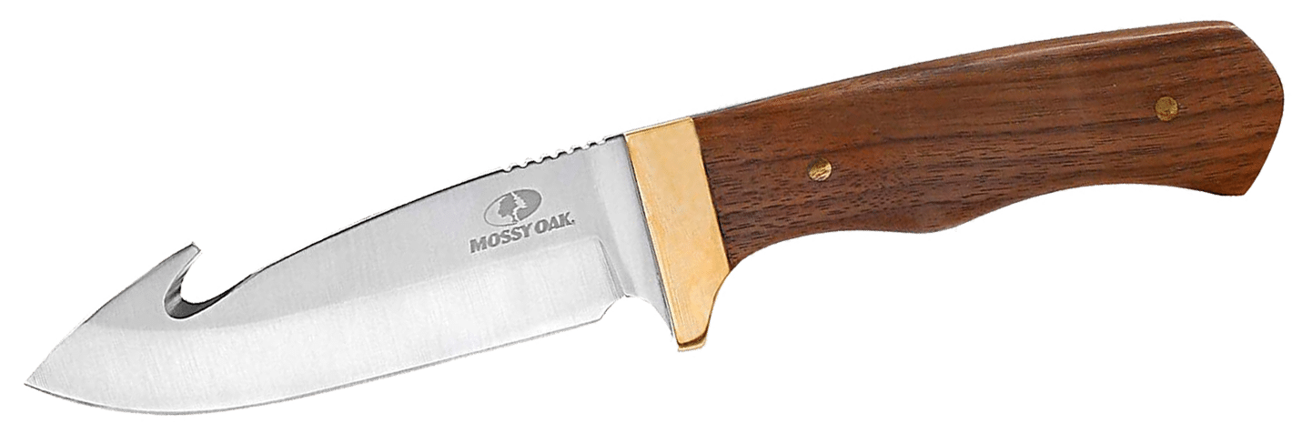 Mossy Oak field processing gut hook knife