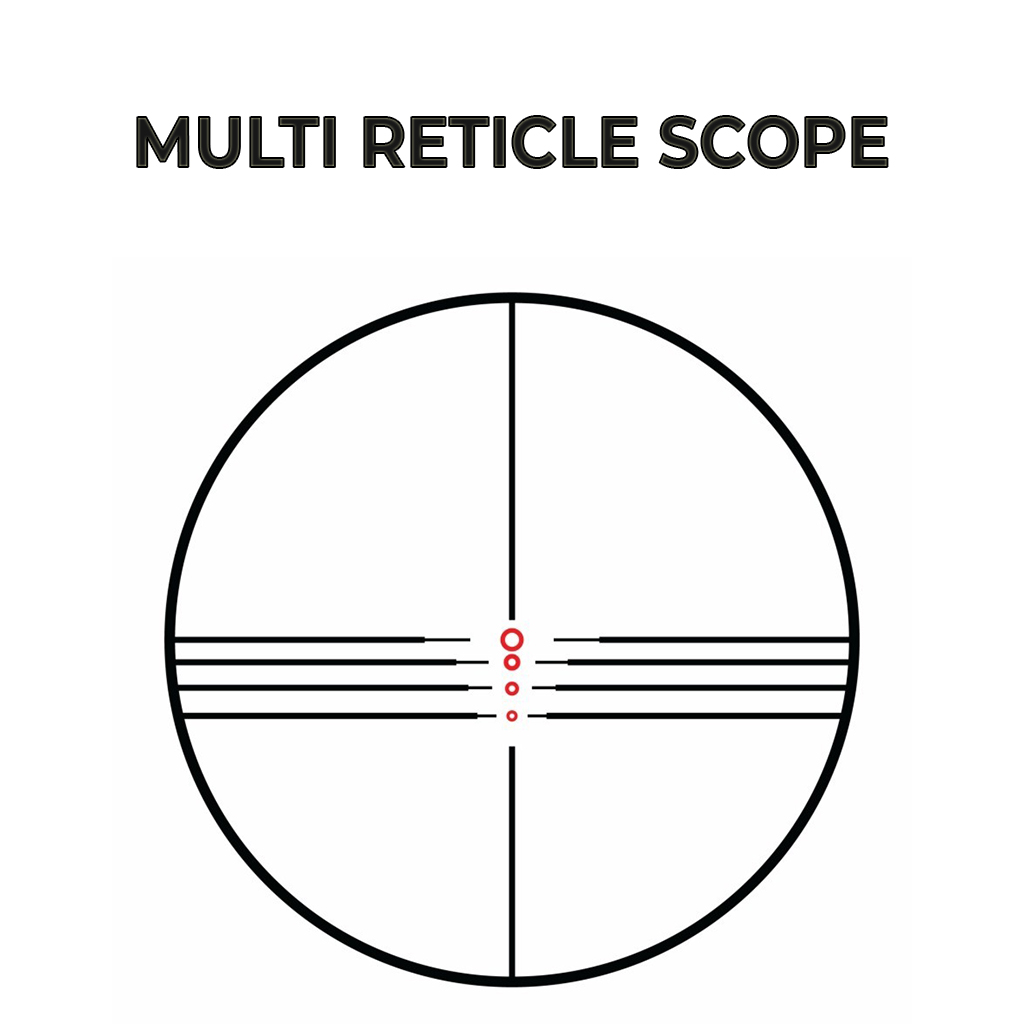 multi-reticle crossbow scopes