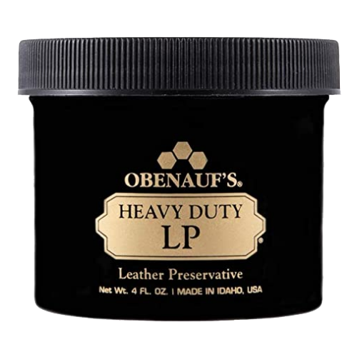leather conditioner and natural boots oil by Obenauf