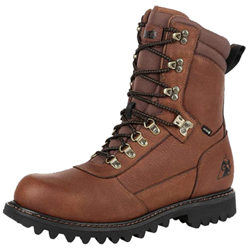 Insulated 800g Leather Hunting boots by Rocky Ranger