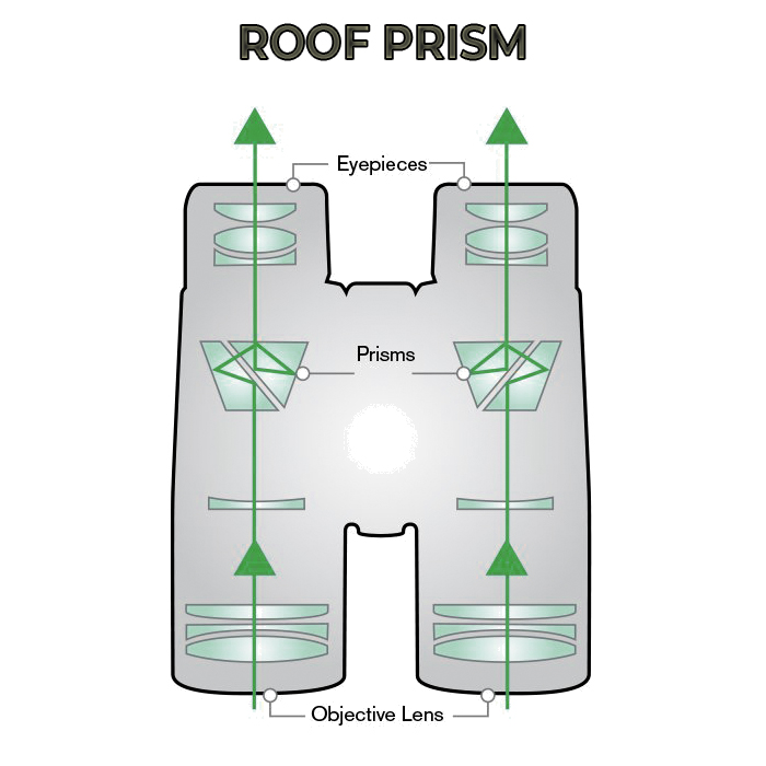 roof prism binoculars type