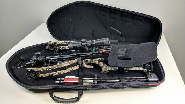 store crossbow in protective crossbow case