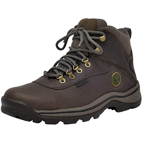 White ledge waterproof hiking boots by Timberland